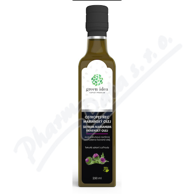 Green idea Ostropestřec mariánský olej 250ml