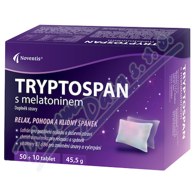 Tryptospan s melatoninem tbl.50+10