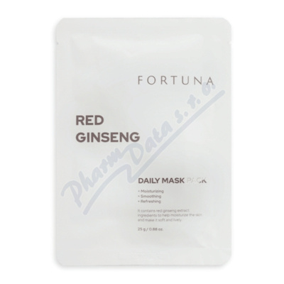 FORTUNA Red Ginseng Daily Mask Pack 1ks