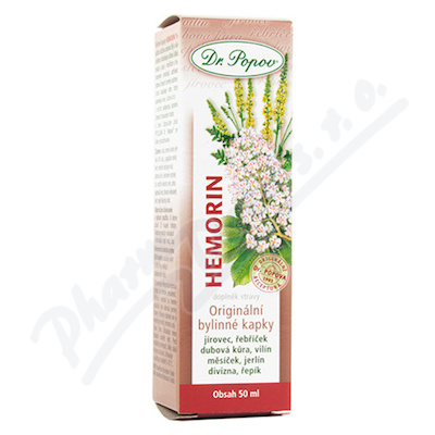 Dr.Popov Kapky bylinné Hemorin 50ml