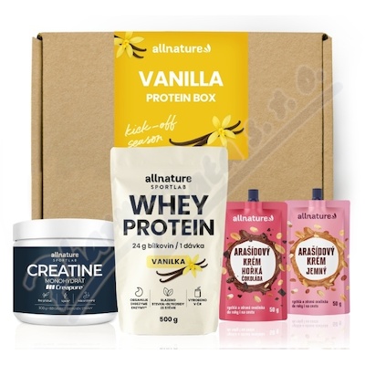 Allnature Vanilla Protein Box