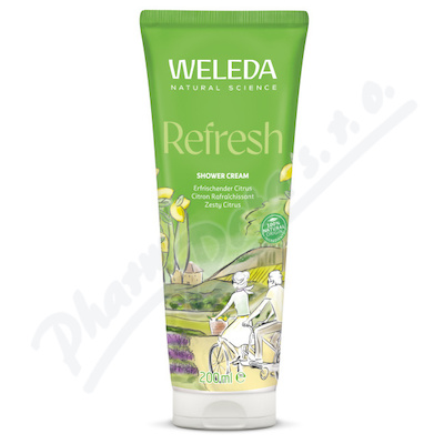 WELEDA REFRESH Citrusový sprchový krém 200ml