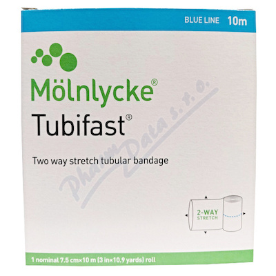 Tubifast obinadlo Blue Line 7.5cmx10m