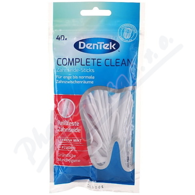 DenTek Complete Clean dentální nit s párátkem 40ks