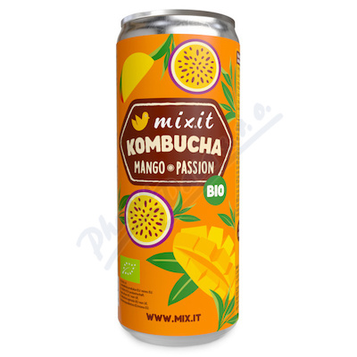 Mixit Kombucha Mango&Passion Fruit BIO 330ml