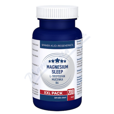 Magnesium Sleep L-Tryptofan Mučenka B6 cps.200