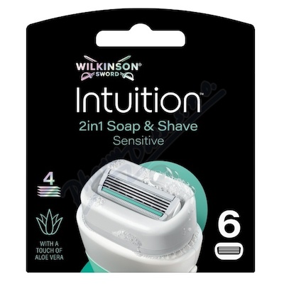 WILKINSON Intuition 2v1 Soap&Shave Sensit.hlav.6ks