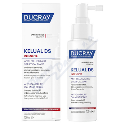 DUCRAY Kelual DS INTENSIVE sprej proti lupům 100ml