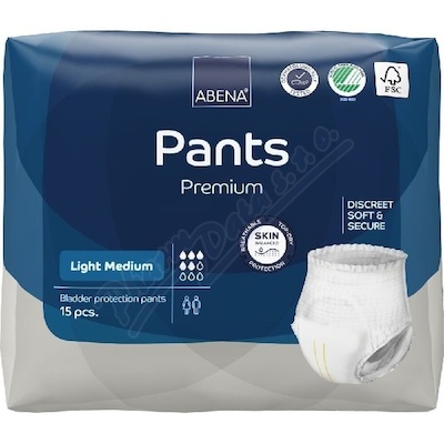 Inkont.navlék.kalh.Abena Pants Prem.Light M 15ks