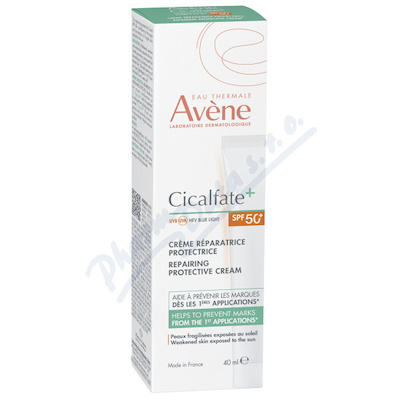 AVENE Cicalfate+ Ochranný obnov.krém SPF50+ 40ml