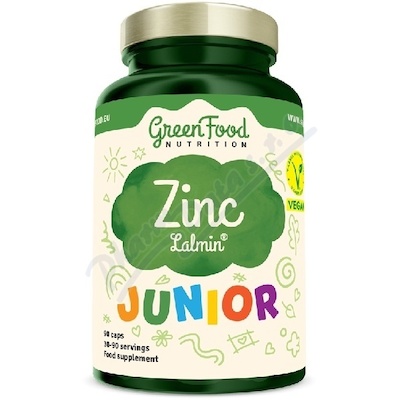 GreenFood Junior Zinc Lalmin cps.90