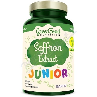 GreenFood Junior Saffron Extract cp.60
