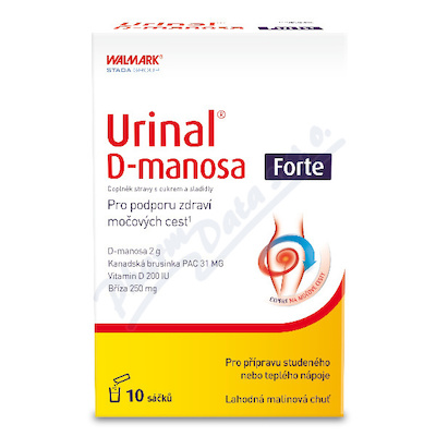 Urinal D-manosa Forte 10 sáčků