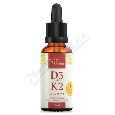 Serafin D3+K2 vitamíny 30ml