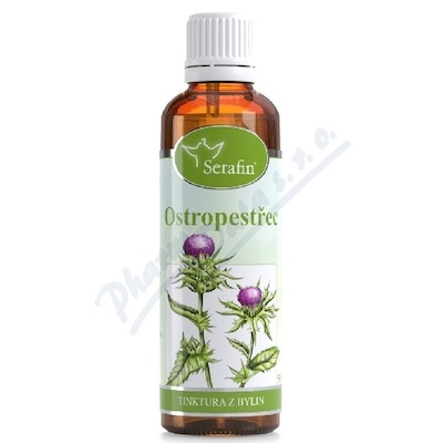 Serafin Ostropestřec tinktura z bylin 50ml