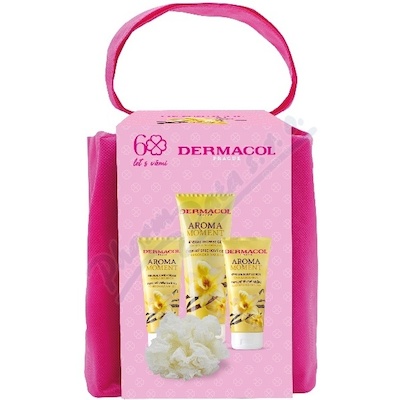 Dermacol Aroma Moment Bourbonská vanilk.sada taška