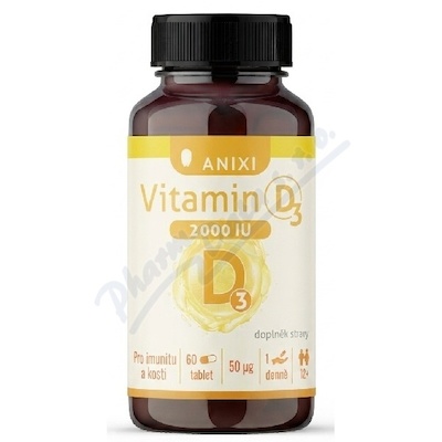 Anixi Vitamin D3 2000IU tbl.60