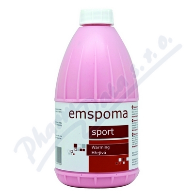 Emspoma Masážní emulze hřejivá O růžová 500ml