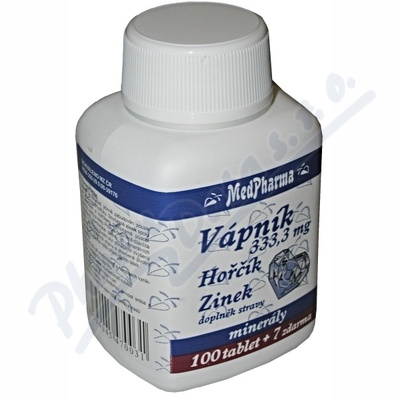 MedPharma Vápník+hořčík+zinek tbl.107