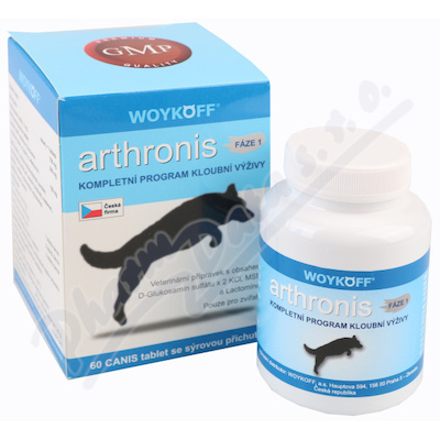 Arthronis fáze 1 CANIS sýrová příchuť tbl.60