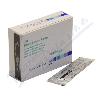 Čepelka skalp.SURGEON č.22 sterilní 1ks