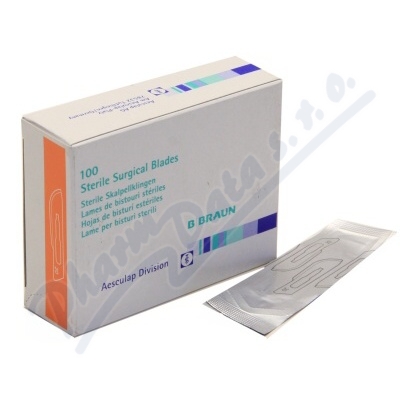 Čepelka skalp.SURGEON č.20 sterilní 1ks