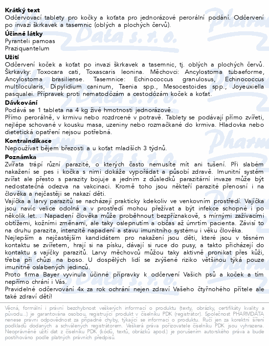 Drontal kočky tbl.24