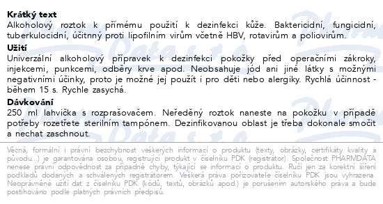 Softasept N bezbarvý sprej 250ml