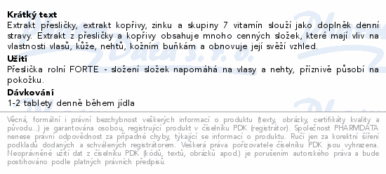 Biotter Přeslička rolní FORTE tbl.45