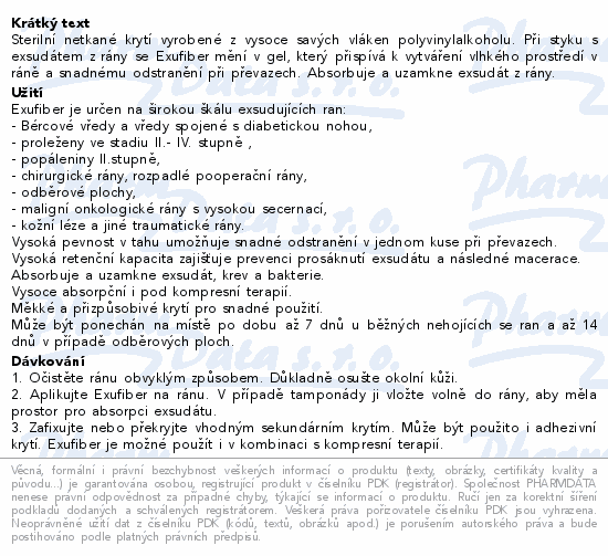 Exufiber krytí 5x5cm 10ks