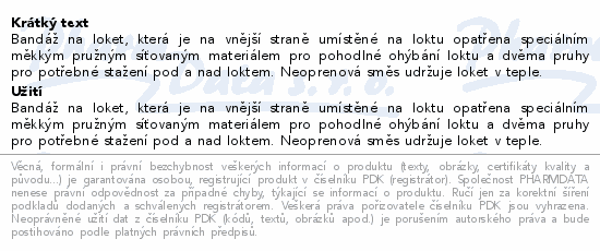 Mueller Adjust Elbow Support bandáž lokte