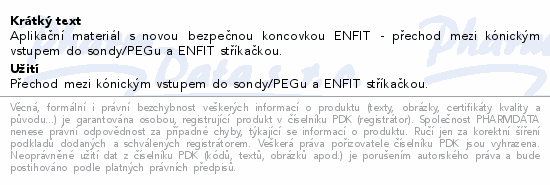 Freka Cone Adapter ENFIT