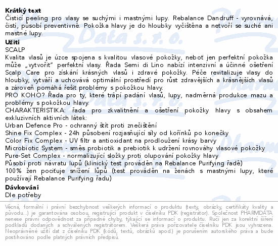 Alfaparf Milano SemiDiLino Scal.Reb.Gent.scr.150ml