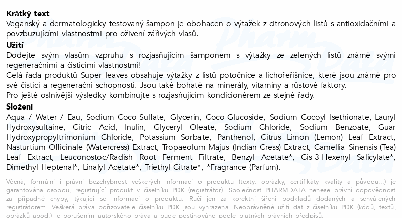 ATTITUDE Šampon rozjasňující 473ml