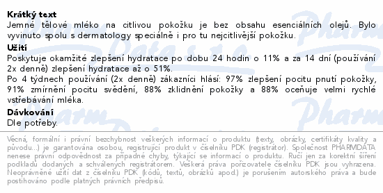 WELEDA Jemné tělové mléko na citliv.pokožku 200ml