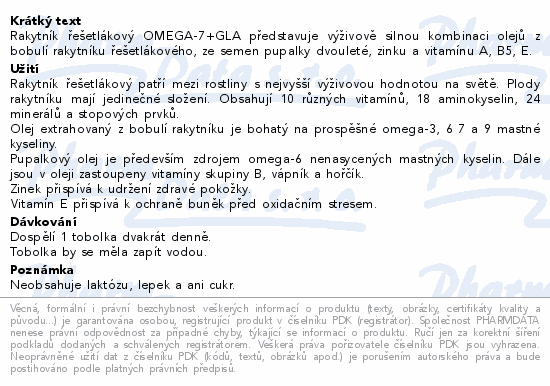 Beauty Omega-7 cps.120