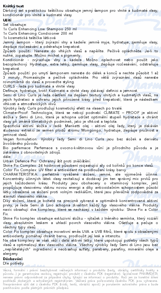 Alfaparf Milano SemiDiLino Curls Vegan Beauty rout