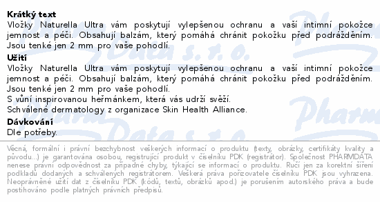 Naturella Ultra Maxi 3 vložky 32ks