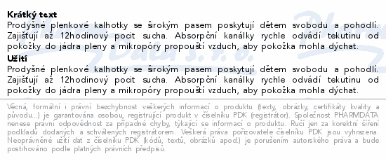 Pampers Premium Care Pants 3 pl.kalh.6-11kg 144ks