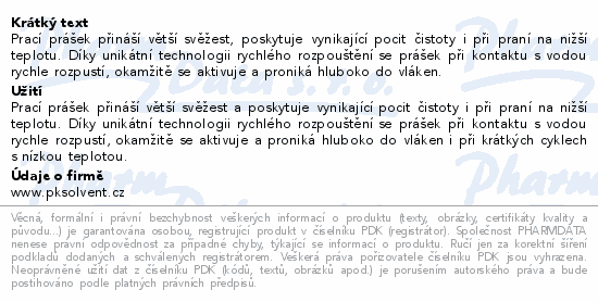 Ariel+Lenor Universal prášek na praní box 5.5kg