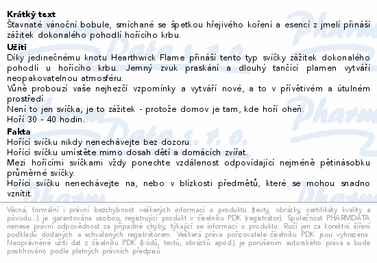 WoodWick Crimson Berries vonná svíčka 453.6g