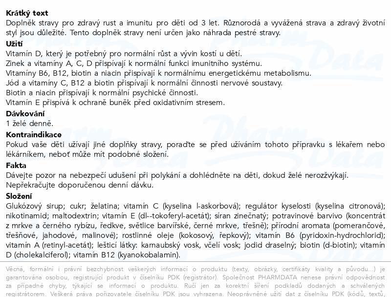 Centrum Kids Gummies multifruit 60ks