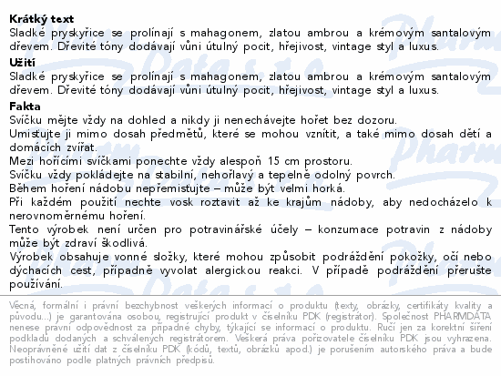 WoodWick Santal Myrrh vonná svíčka 275g