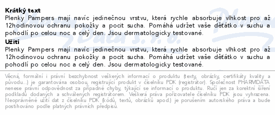 Pampers Active Baby 3 plenky 6-10kg 208ks