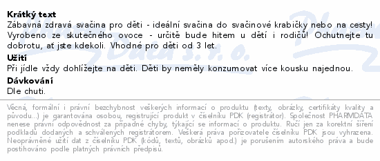 BEAR Fruit Treasures Berry 5x20g