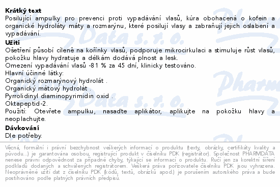 Vitalitys Care&Scalp posil.lotion na vlasy10x7ml