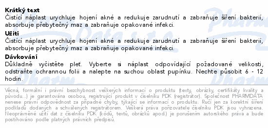 COSRX Fit čistící pleťová náplast 24ks