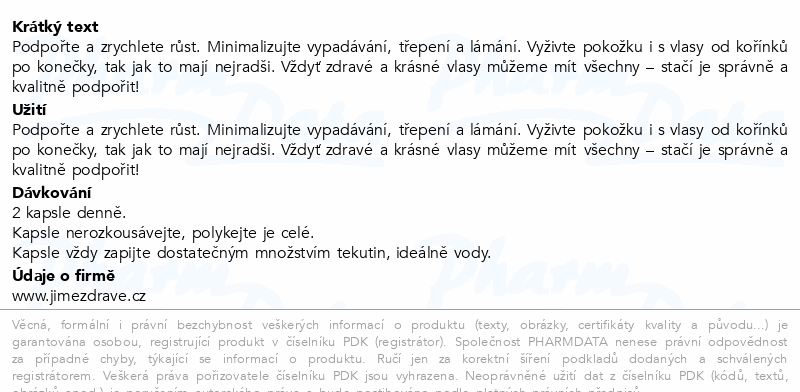 JZ Vlasový komplex pro ženy cps.60