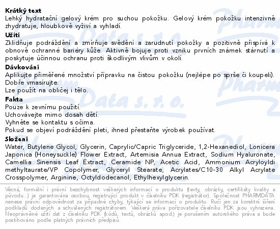 Pyunkang Yul hydratační gelový krém 150ml