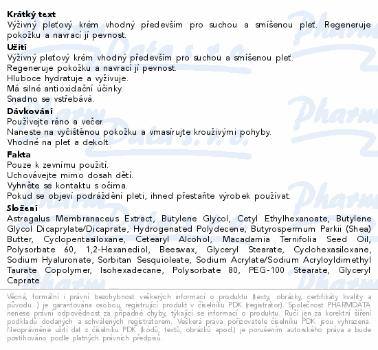 Pyunkang Yul výživný pleťový krém 100ml